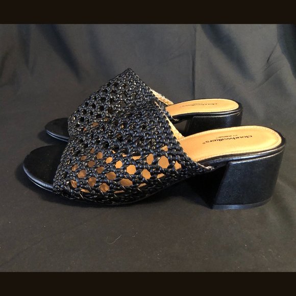 Black Cloudwalkers Slides Size 10W - Picture 5 of 7